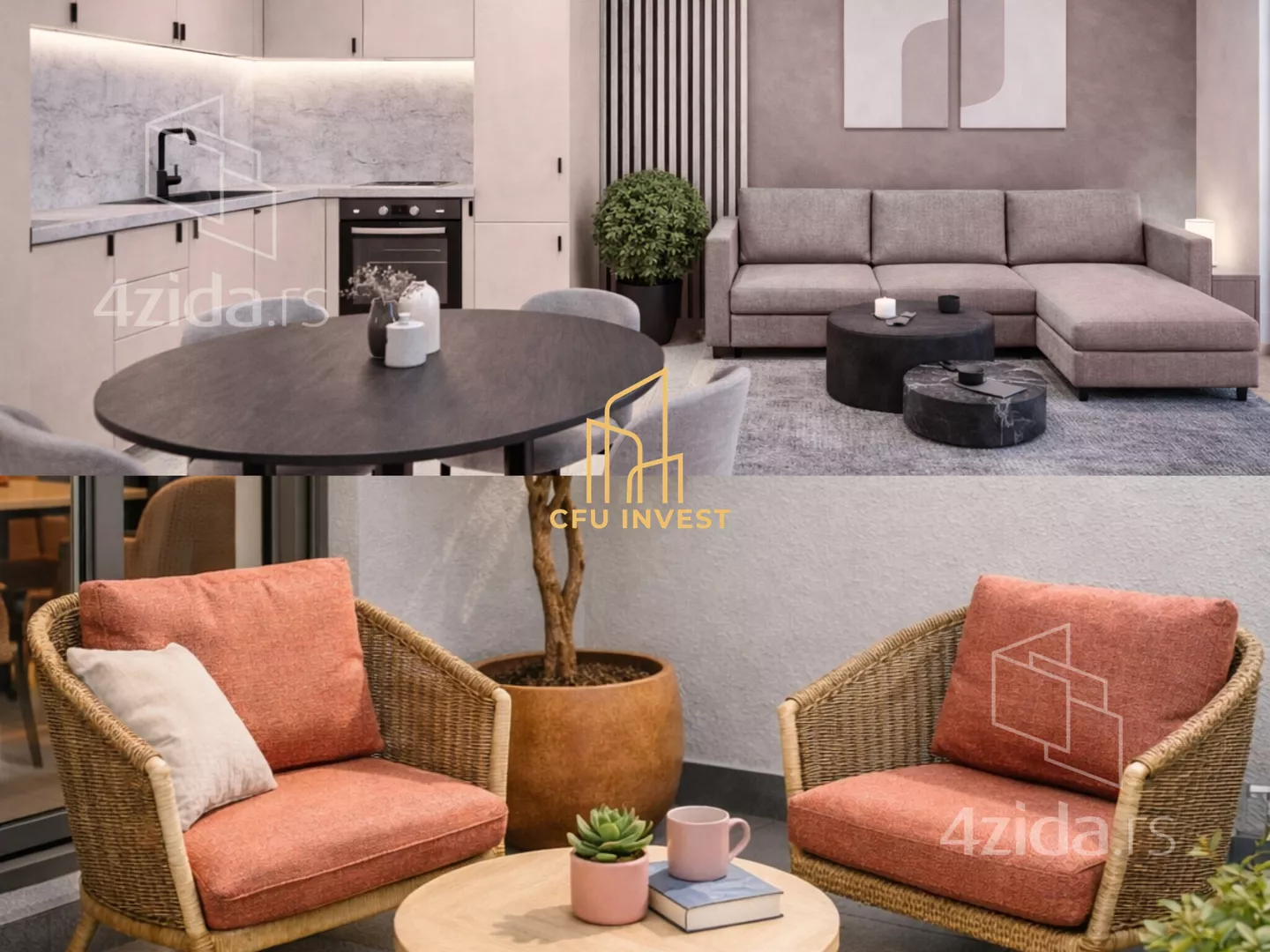 Trosoban stan | 4zida