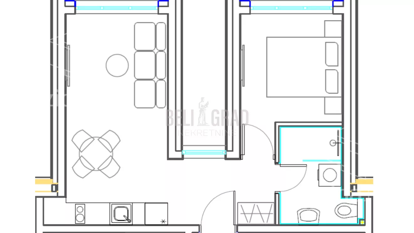 Dvosoban stan | 4zida