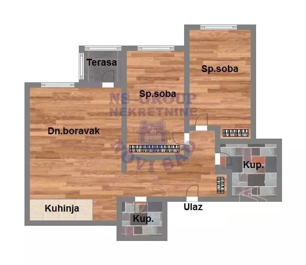 Trosoban stan | 4zida