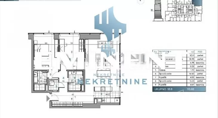 Trosoban stan | 4zida