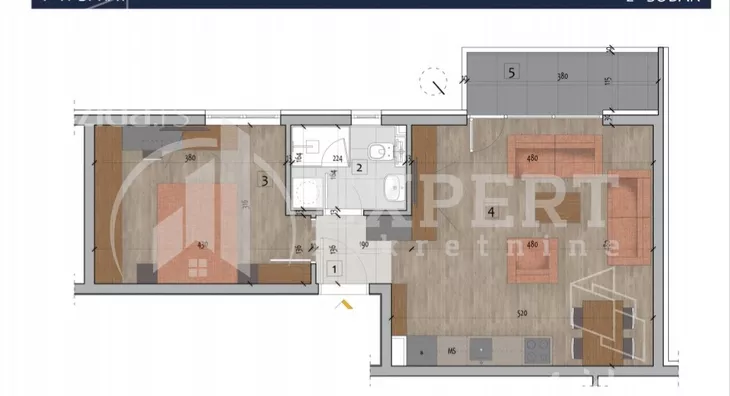 Dvosoban stan | 4zida