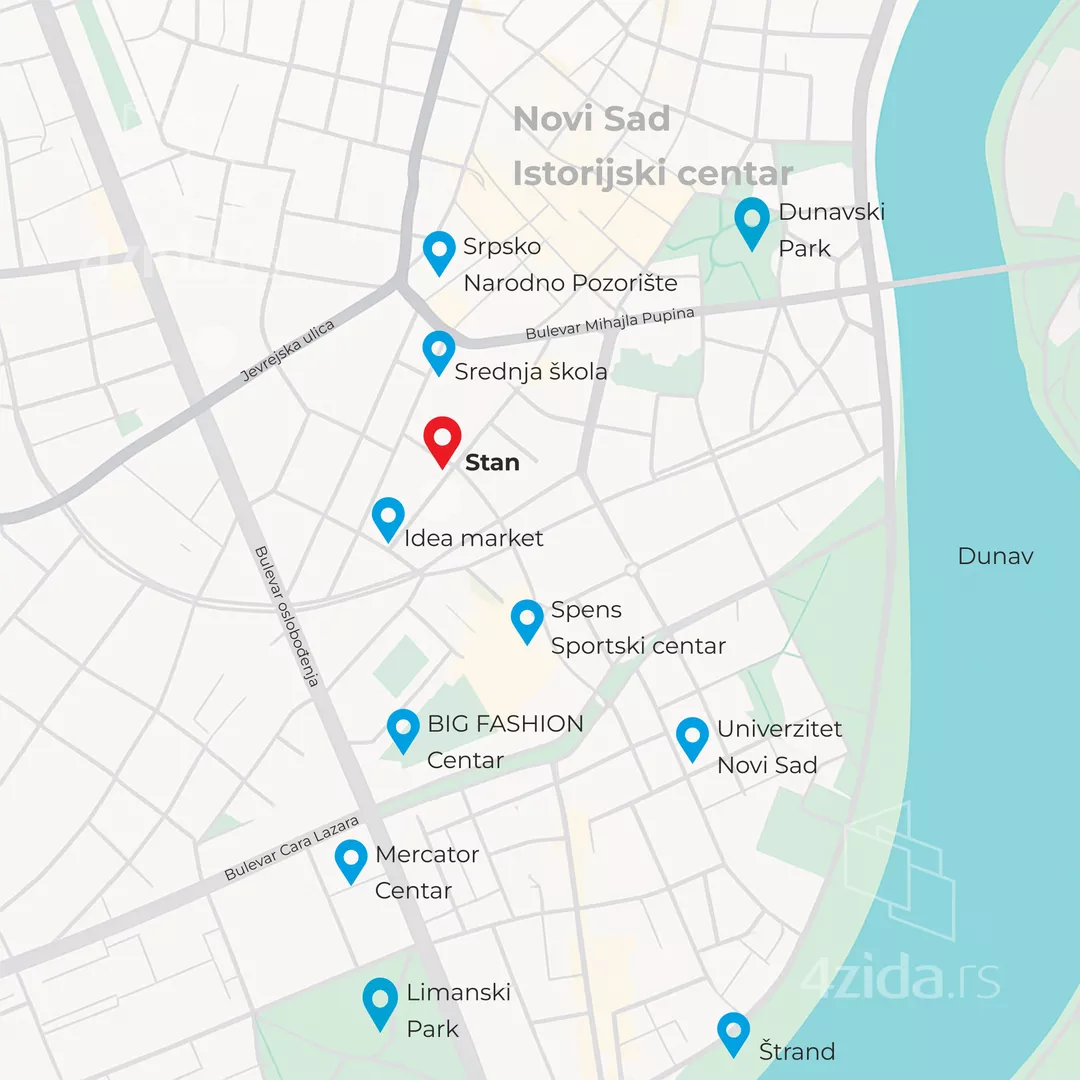 Trosoban stan | 4zida