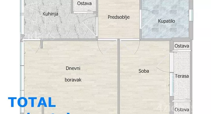 Dvosoban stan | 4zida