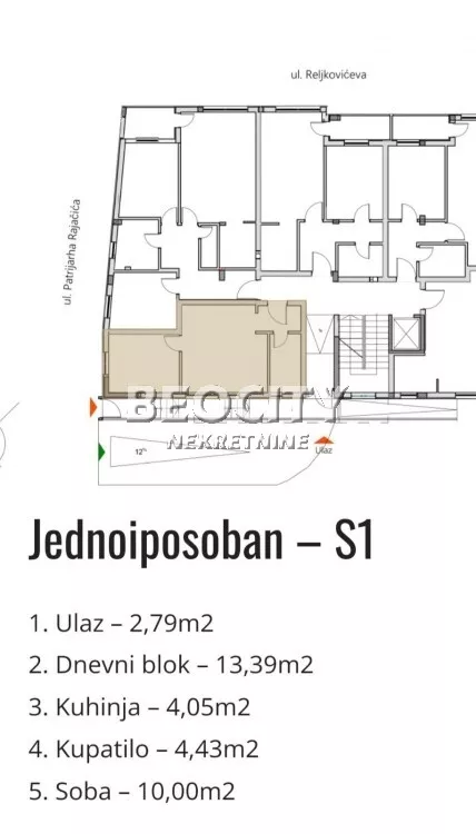Jednoiposoban stan | 4zida