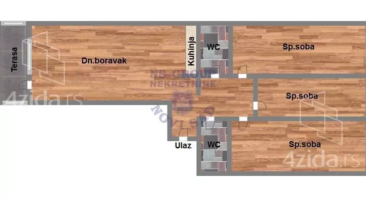 Četvorosoban stan | 4zida