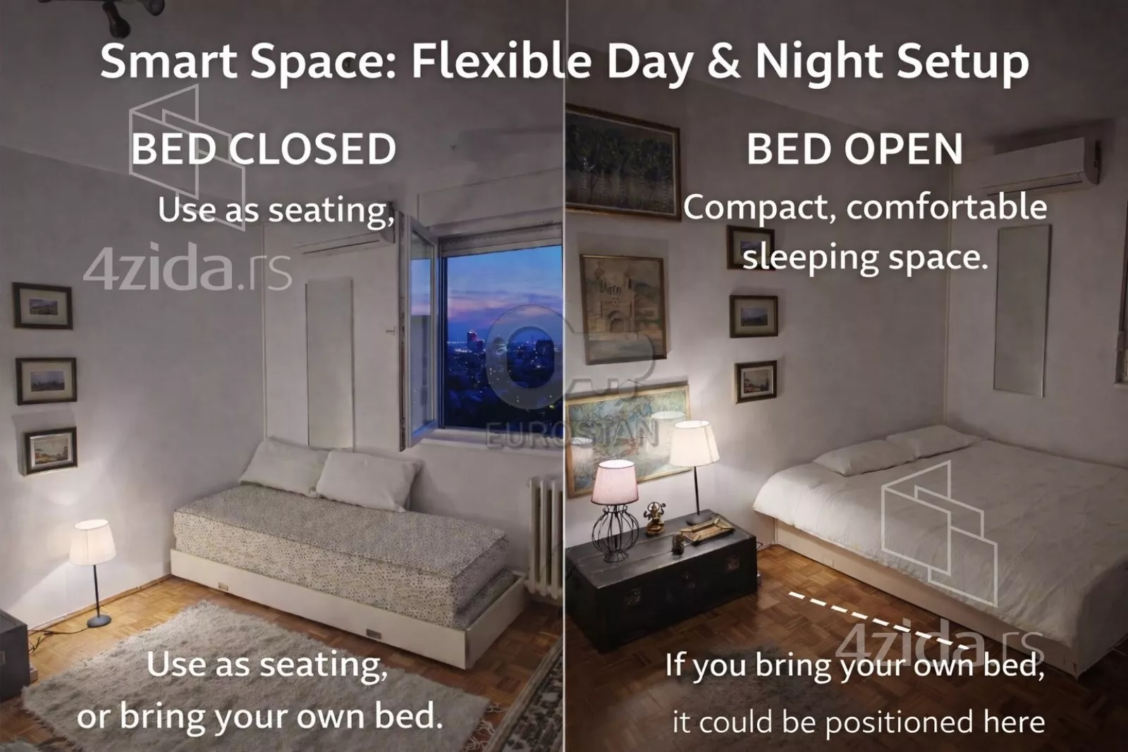 Jednosoban stan | 4zida