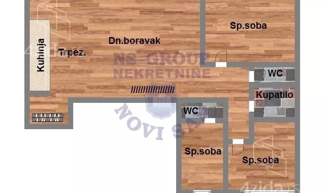 Četvorosoban stan | 4zida