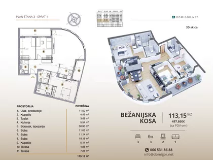 Bežanijska kosa 2 | 4zida.rs