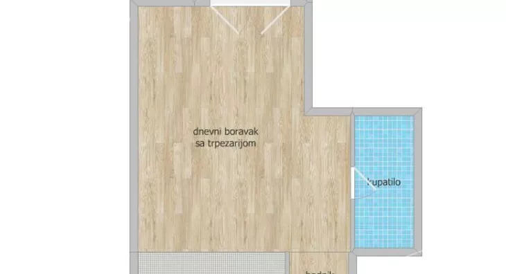 Jednosoban stan | 4zida