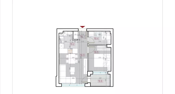 Jednosoban stan | 4zida