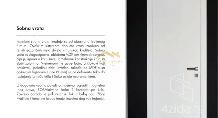 Jednosoban stan | 4zida