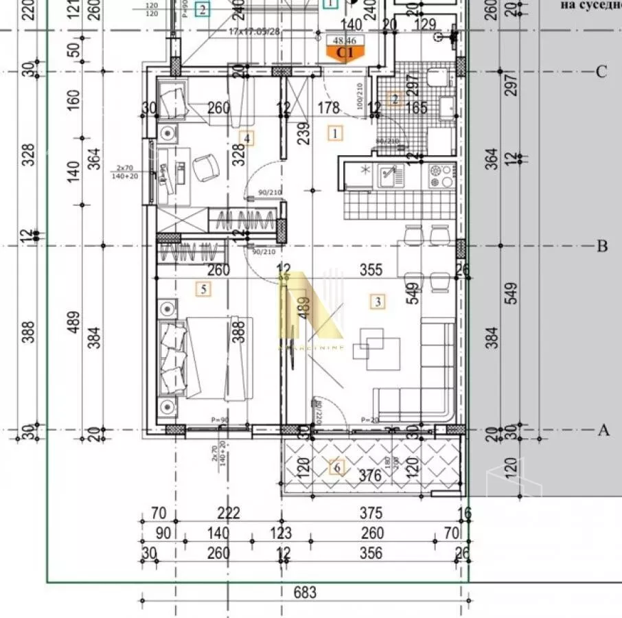 Dvoiposoban stan | 4zida