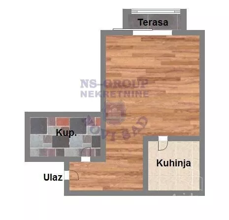 Jednosoban stan | 4zida