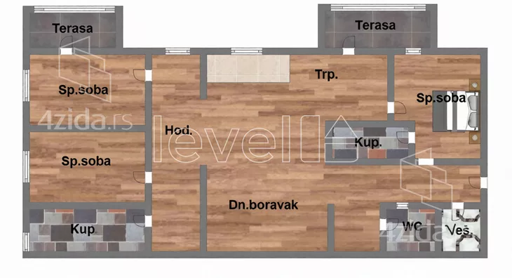 Četvorosoban stan | 4zida