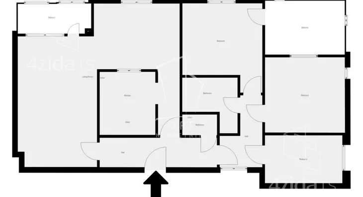 Četvorosoban stan | 4zida