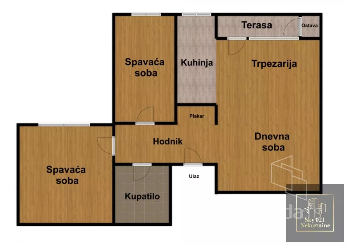 Trosoban stan | 4zida