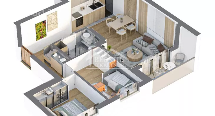 Dvosoban stan | 4zida