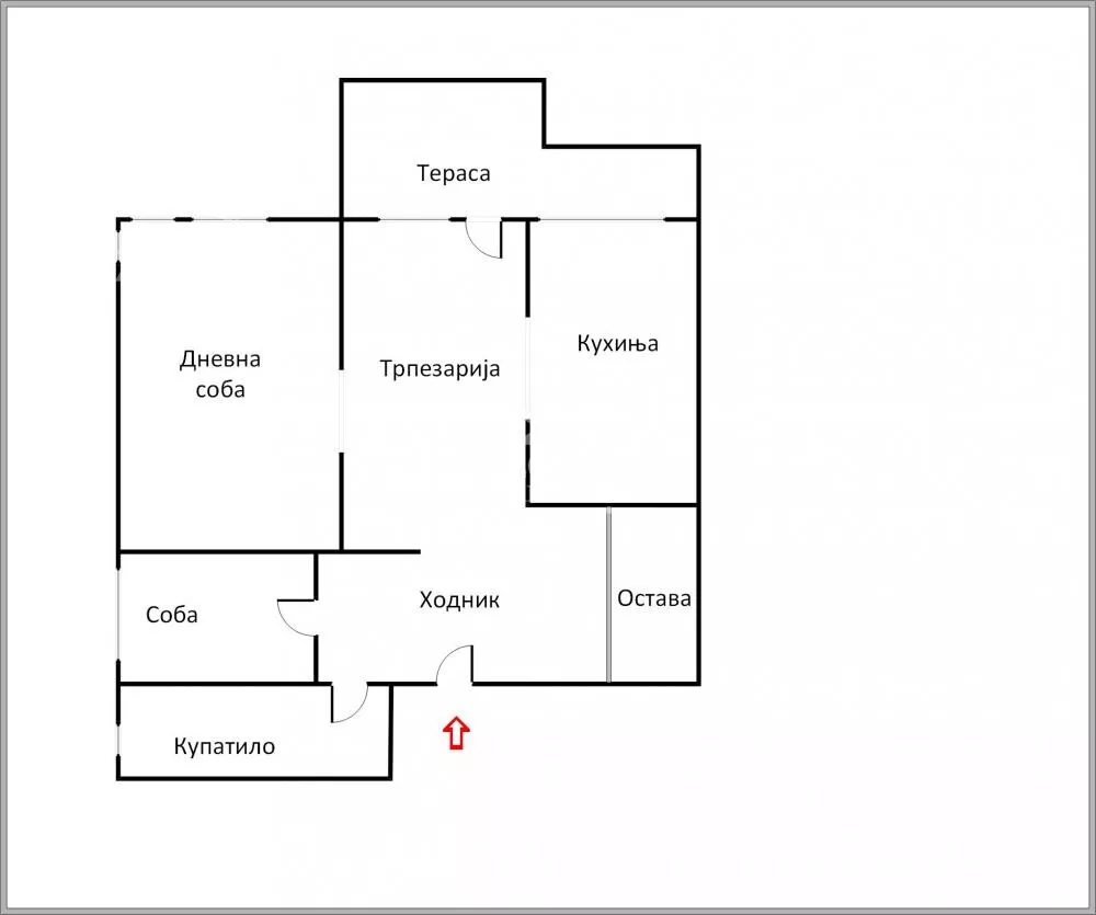 Dvosoban stan | 4zida