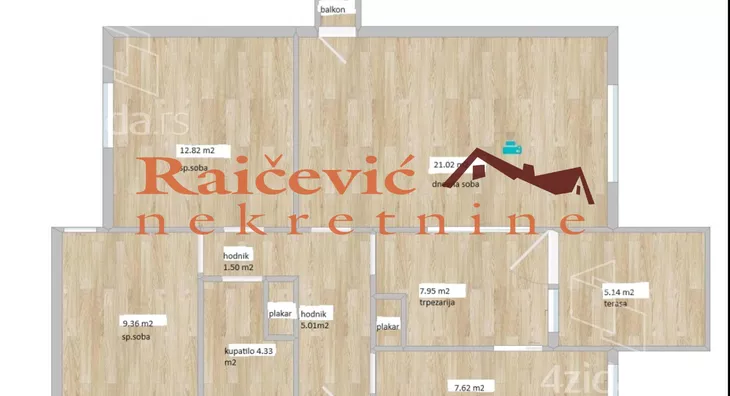 Dvoiposoban stan | 4zida