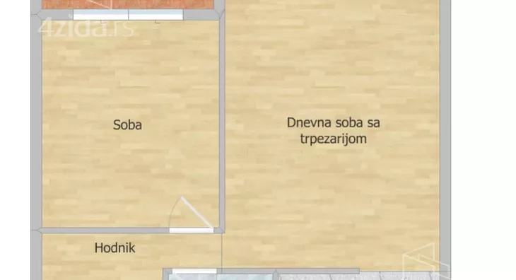Dvosoban stan | 4zida