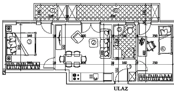Trosoban stan | 4zida