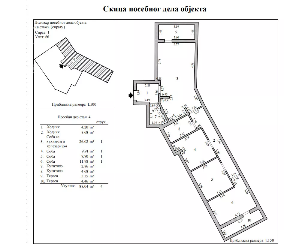 Četvorosoban stan | 4zida