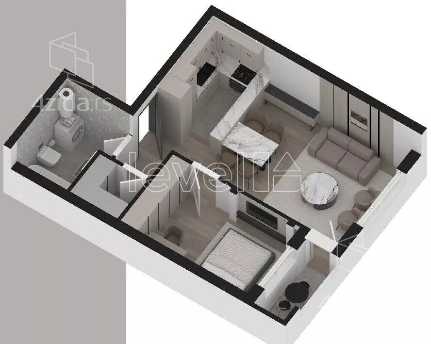 Dvosoban stan | 4zida