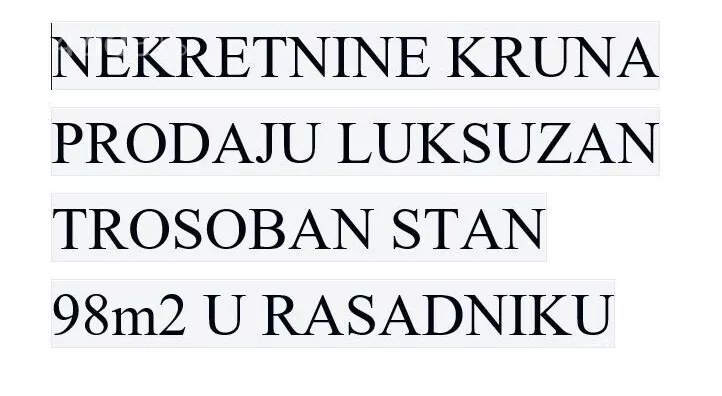 Trosoban stan | 4zida