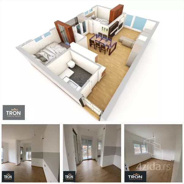 Trosoban stan | 4zida