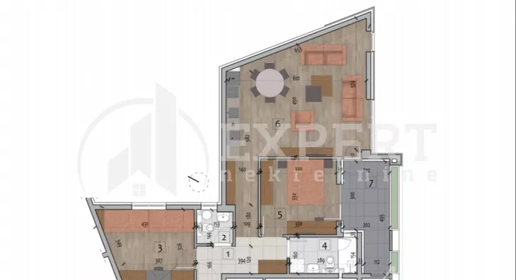 Trosoban stan | 4zida