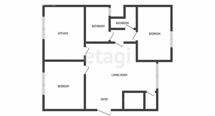 Trosoban stan | 4zida
