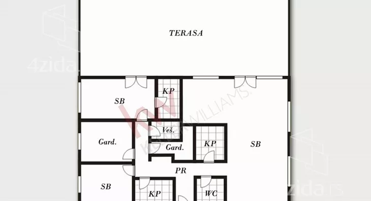 Trosoban stan | 4zida
