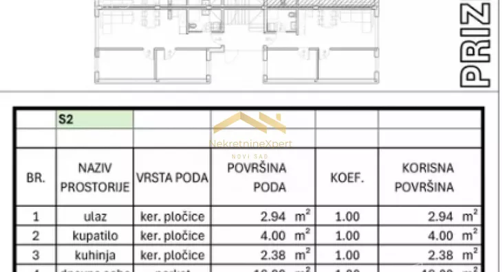 Trosoban stan | 4zida