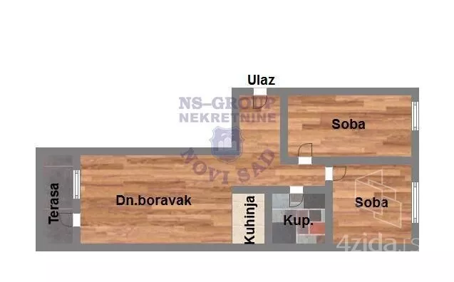 Trosoban stan | 4zida