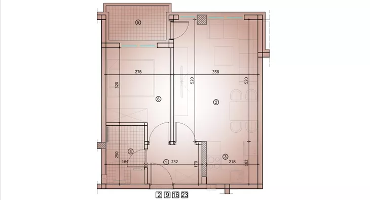 Dvosoban stan | 4zida