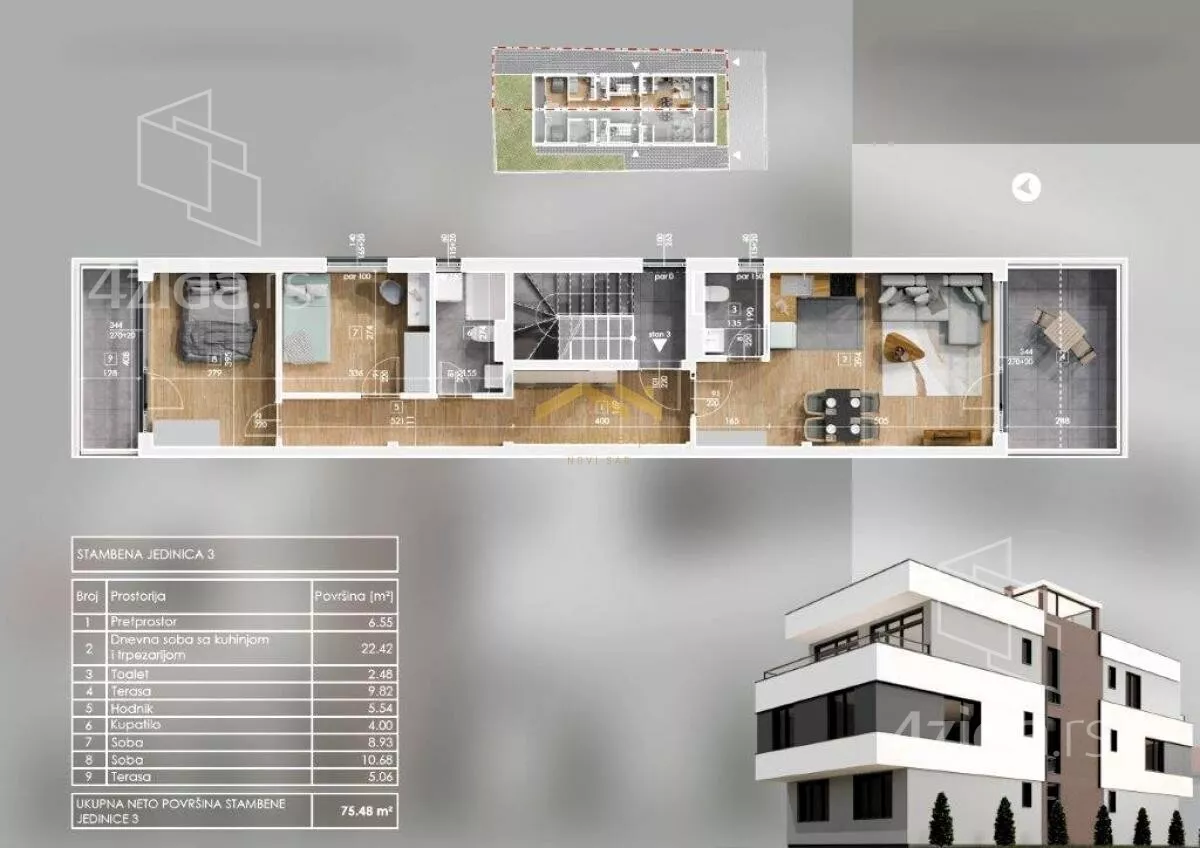 Četvorosoban stan | 4zida