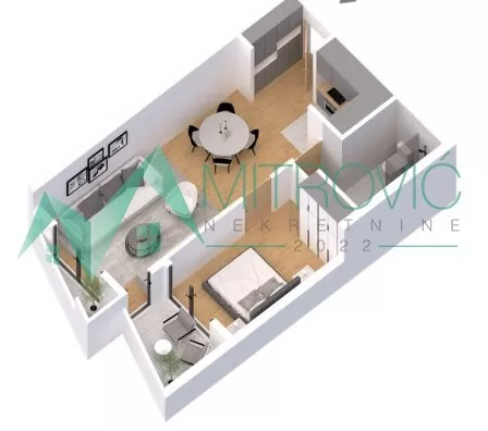 Jednoiposoban stan | 4zida