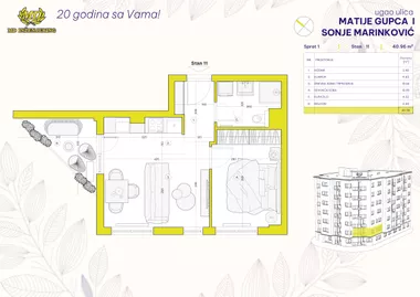 Sonje Marinković 49 | 4zida.rs