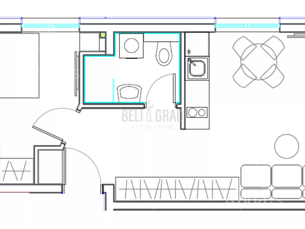 Dvosoban stan | 4zida