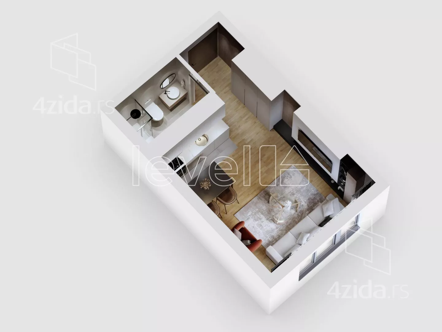 Garsonjera | 4zida
