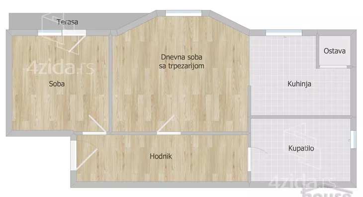 Dvosoban stan | 4zida