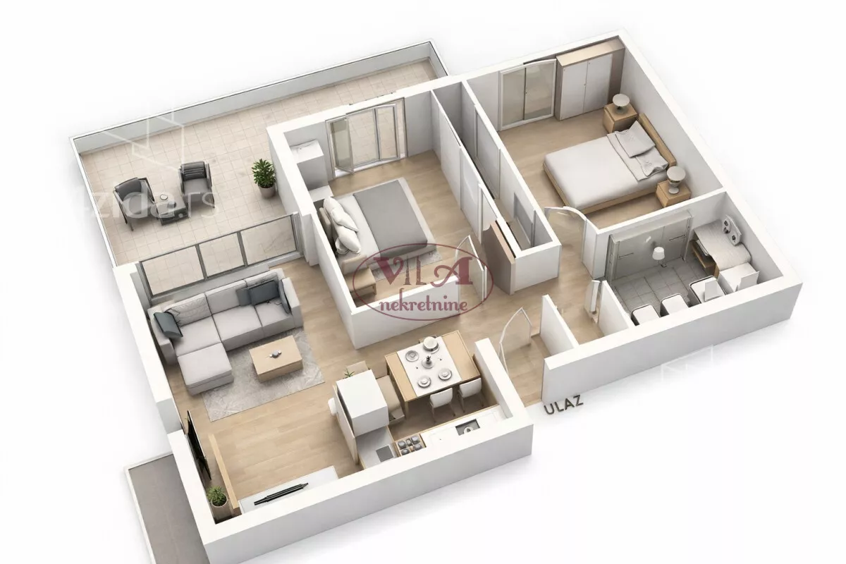 Trosoban stan | 4zida