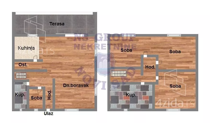 2-etažna kuća | 4zida