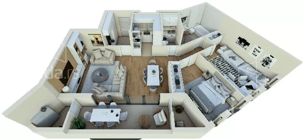 Trosoban stan | 4zida