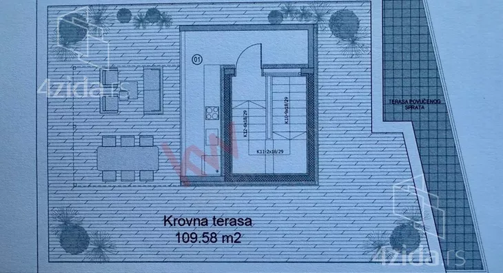 Troiposoban stan | 4zida