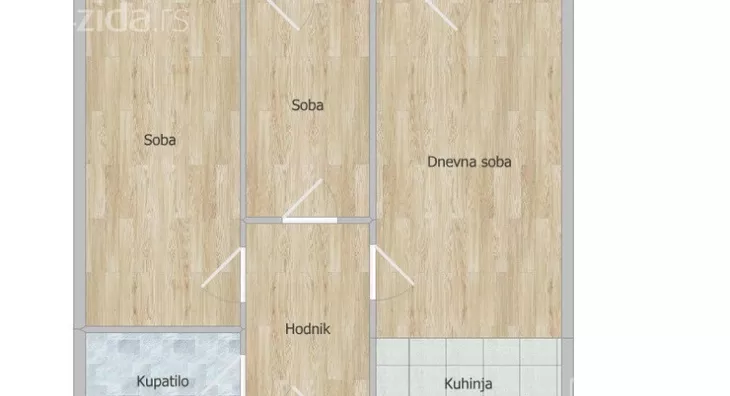 Dvoiposoban stan | 4zida