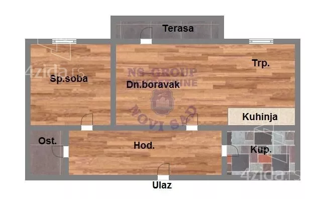 Dvosoban stan | 4zida