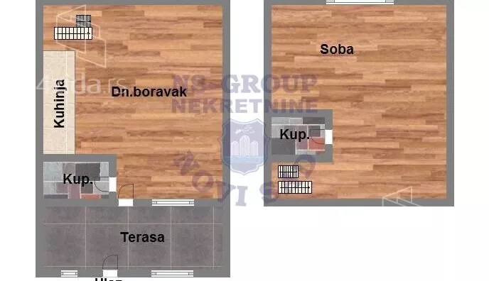 Dvosoban stan | 4zida