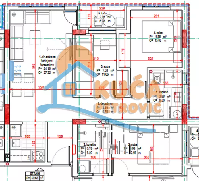 Dvoiposoban stan | 4zida