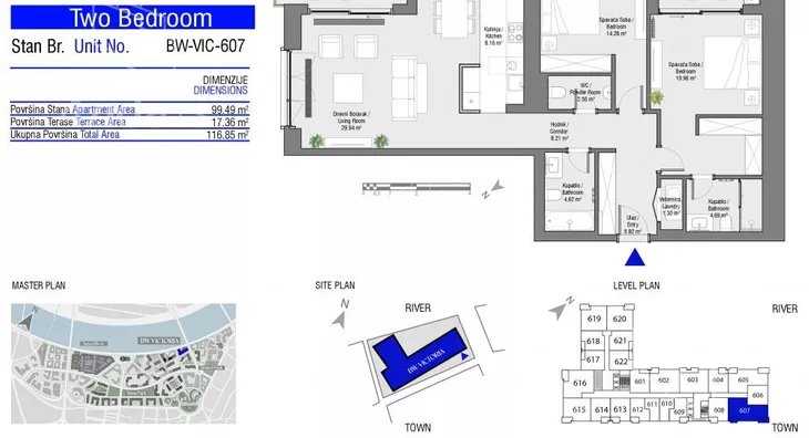 Trosoban stan | 4zida